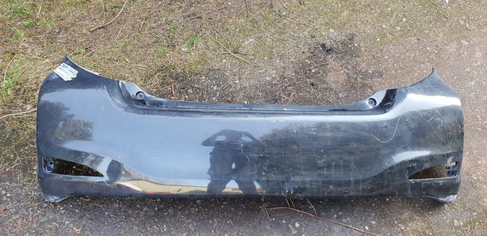 TOYOTA YARIS ACHTERBUMPER BJ 2012, Gebruikt, -, -, Ophalen of Verzenden
