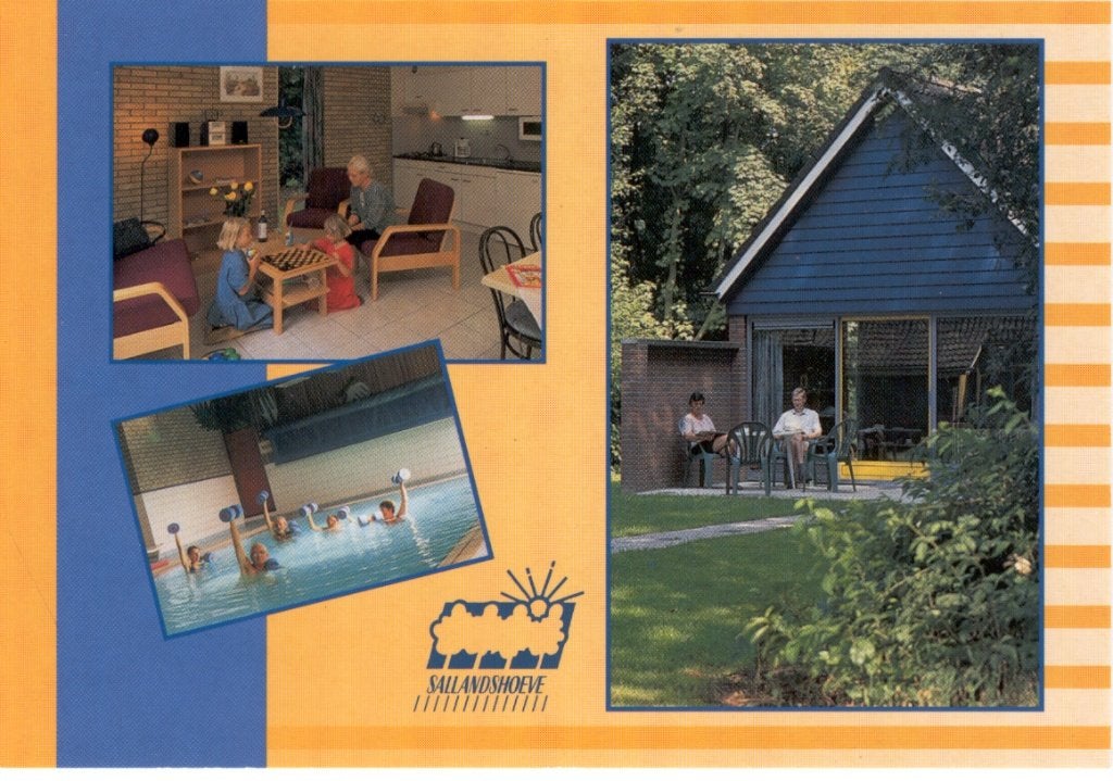 Nieuw Heeten Sallandshoeve damspel zwembad, Verzamelen, Ophalen of Verzenden, 1980 tot heden, Ongelopen