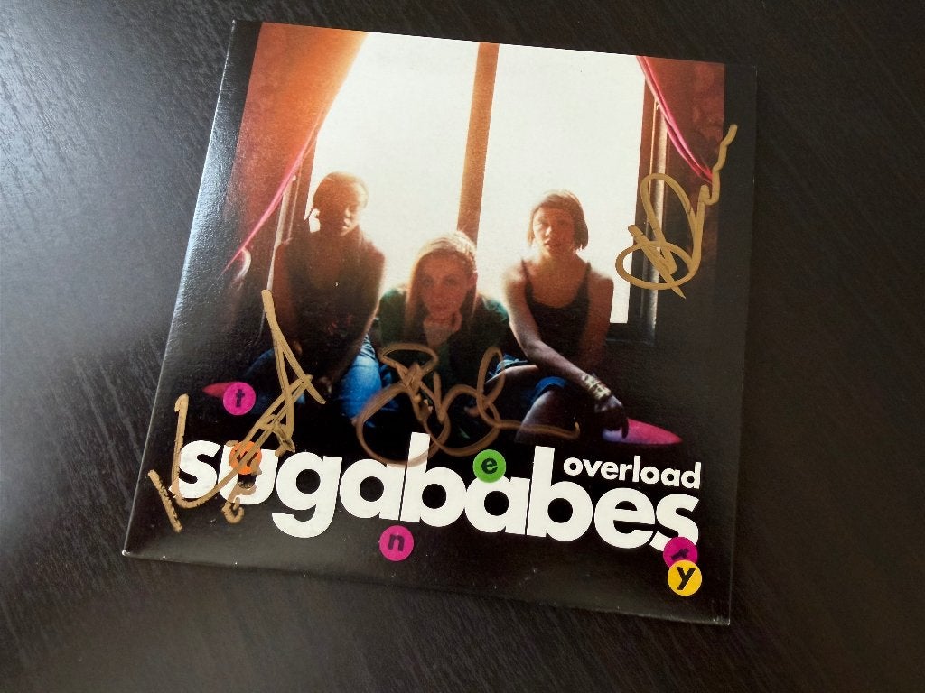 Sugababes – Overload Single – GESIGNEERD & GENUMMERD, Ophalen of Verzenden, Zo goed als nieuw, Pop, Gesigneerd