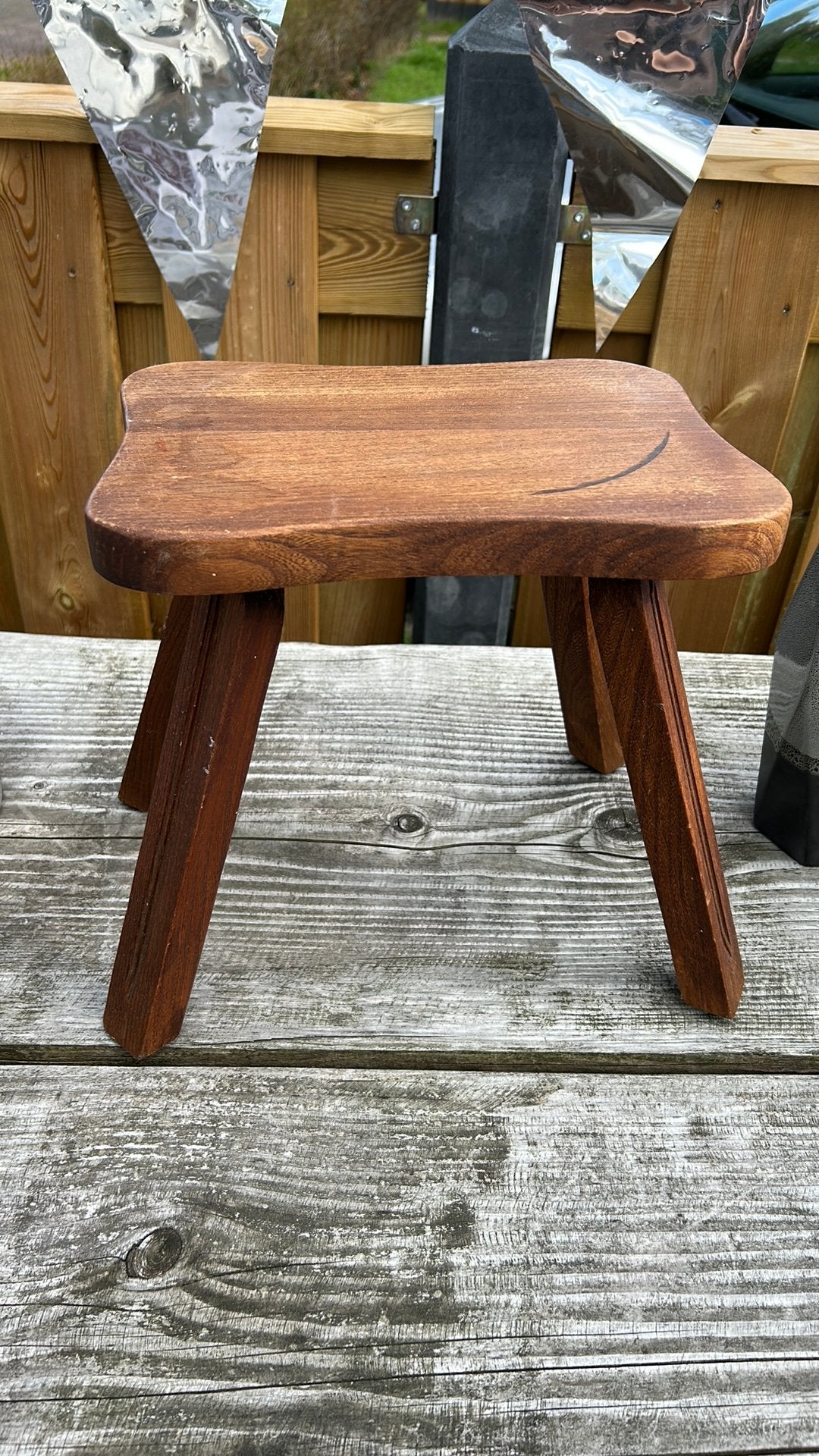 Klein tafeltje verhoger, Ophalen, Zo goed als nieuw, Hout