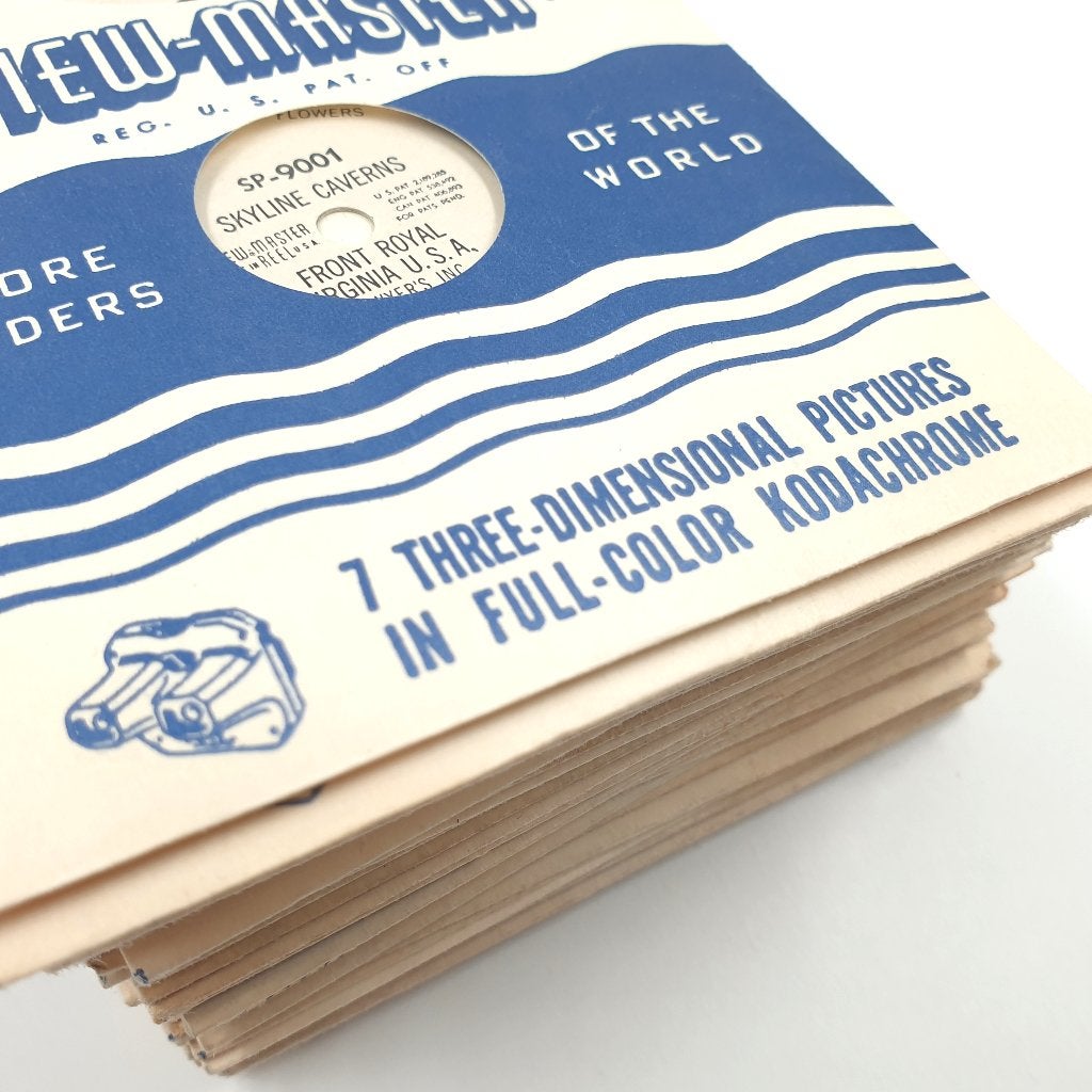 9000 serie viewmaster reels, Ophalen of Verzenden, Gebruikt