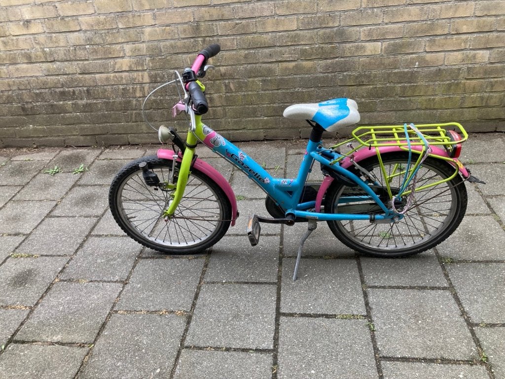 Kinderfiets gazelle 20 inch, in prima staat!, Fietsen en Brommers, Ophalen, Terugtraprem, Gazelle fiets, 16 tot 20 inch