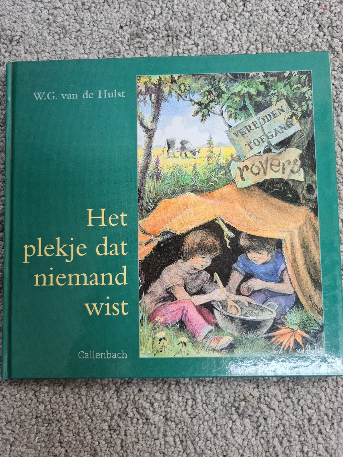W.G. van de Hulst - Het plekje dat niemand wist, Ophalen of Verzenden, Zo goed als nieuw, W.G. van de Hulst, Fictie algemeen