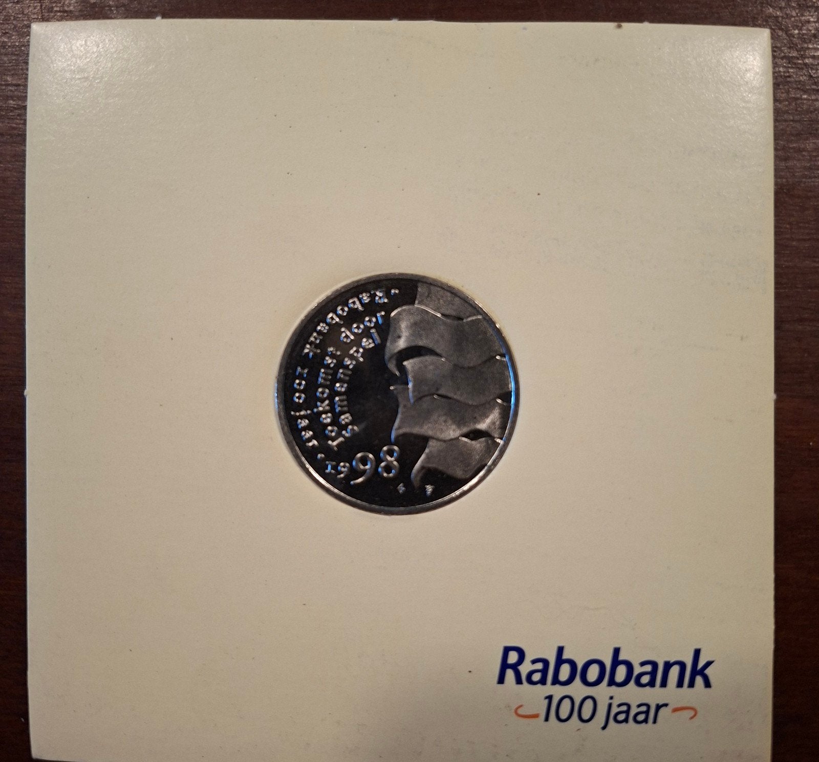 RABOBANK 100 Jaar - BEATRIX, Postzegels en Munten, Ophalen of Verzenden, Overige landen, 2 euro