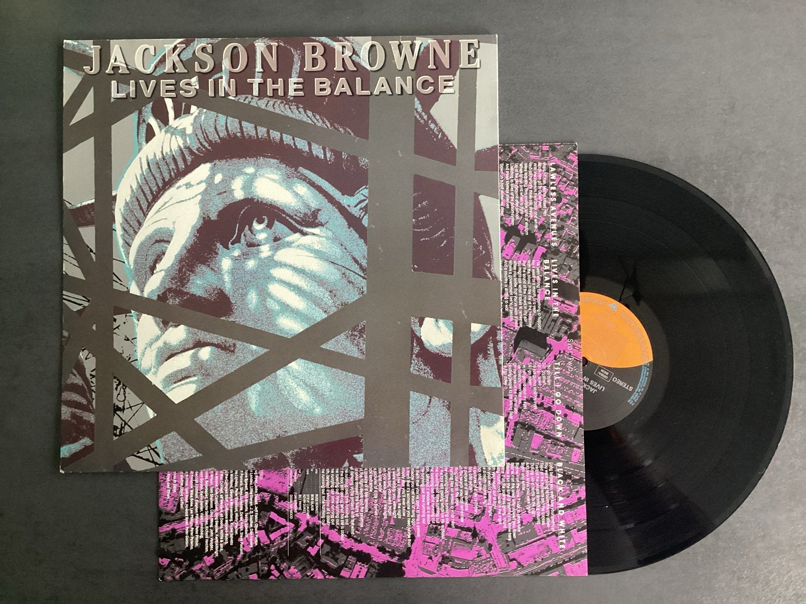 Jackson Browne - Lives in the Balance (LP), Cd's en Dvd's, Vinyl | Pop, Ophalen of Verzenden, 12 inch, LP