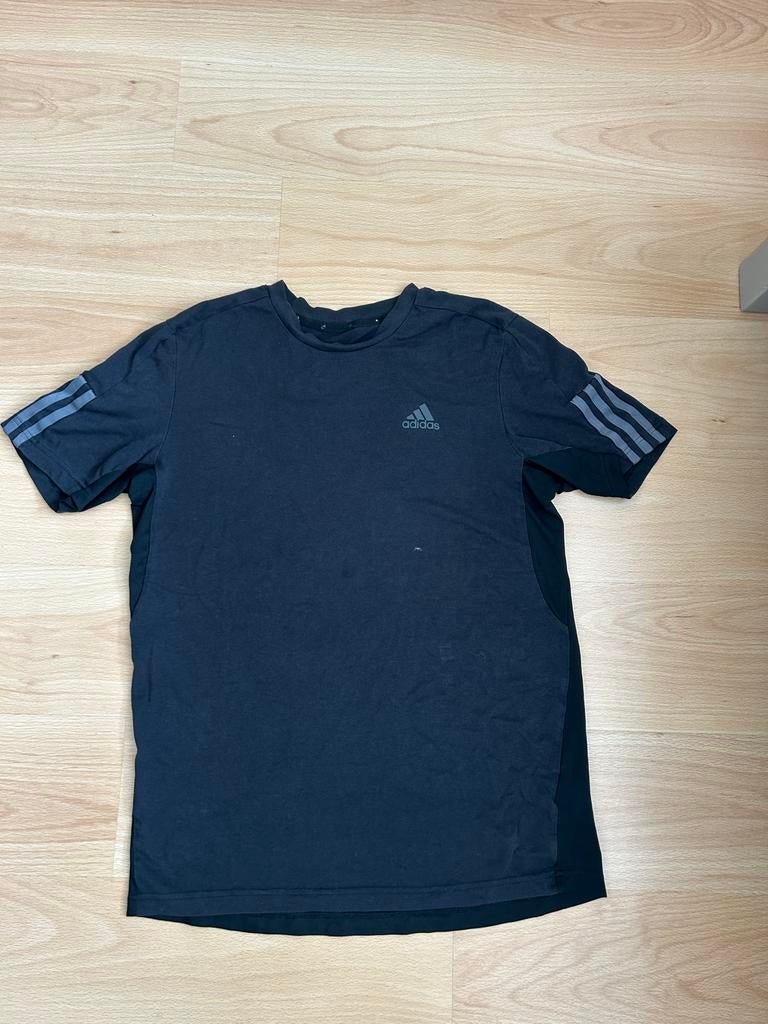 Origineel Adidas T-shirt - Maat M, Ophalen of Verzenden, Gedragen, Maat 48/50 (M), Zwart