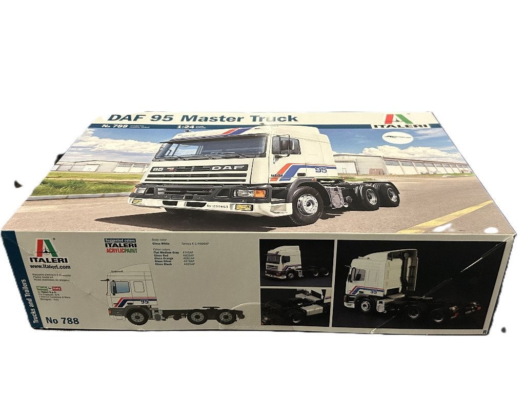 Italeri DAF 95 "MASTER TRUCK" ITA-0788 1/24, Hobby en Vrije tijd, Italeri, Groter dan 1:32, Nieuw, Ophalen of Verzenden