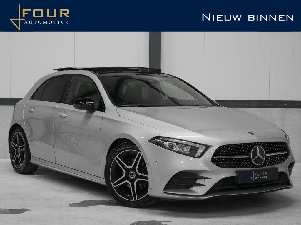 Mercedes-Benz A-klasse 180 Business Solution AMG | Widescree, Auto's, Mercedes-Benz, 136 pk, Gebruikt, 4 cilinders, Bedrijf