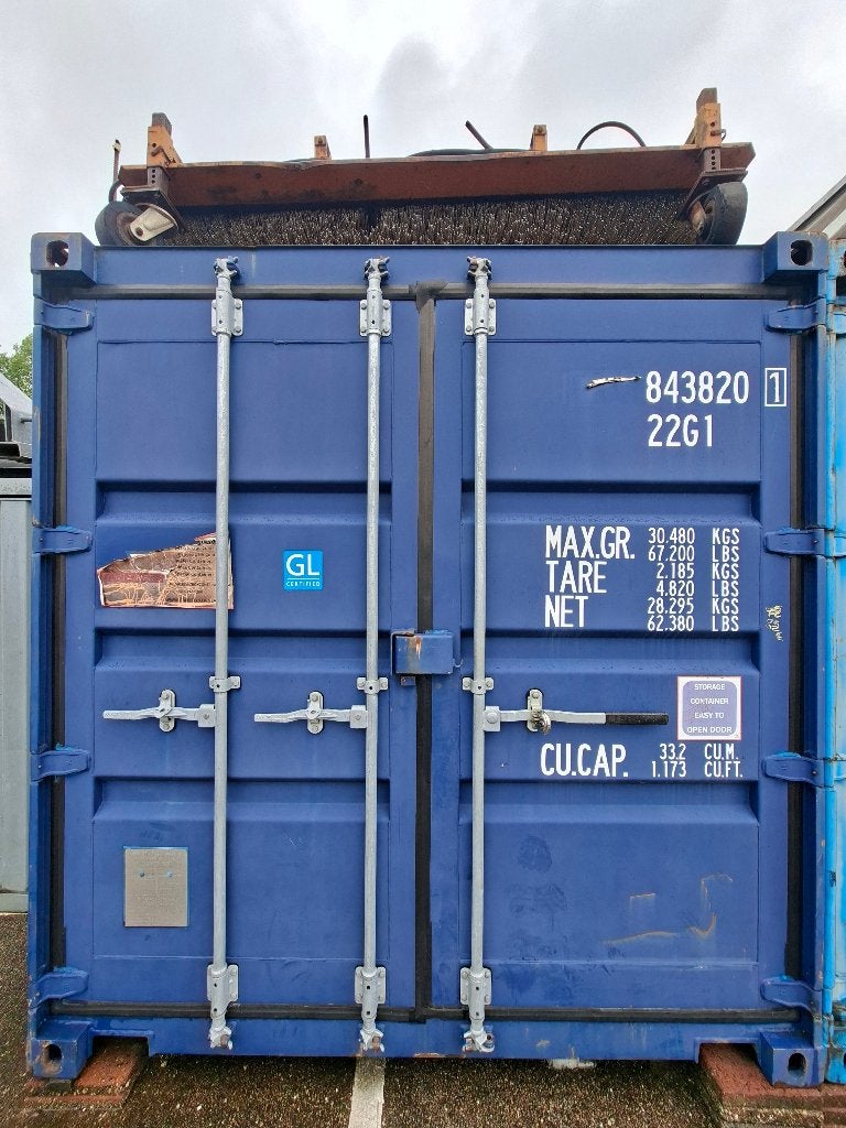 Containers 5 stuks 25ft, Ophalen