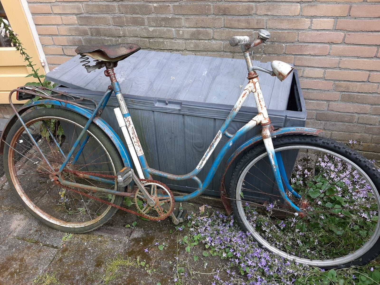 Jaren 60 fiets van Diamant, Oost Duits, Fietsen en Brommers, Fietsen | Oldtimers, Ophalen, Terugtraprem, Jaren '60 of nieuwer
