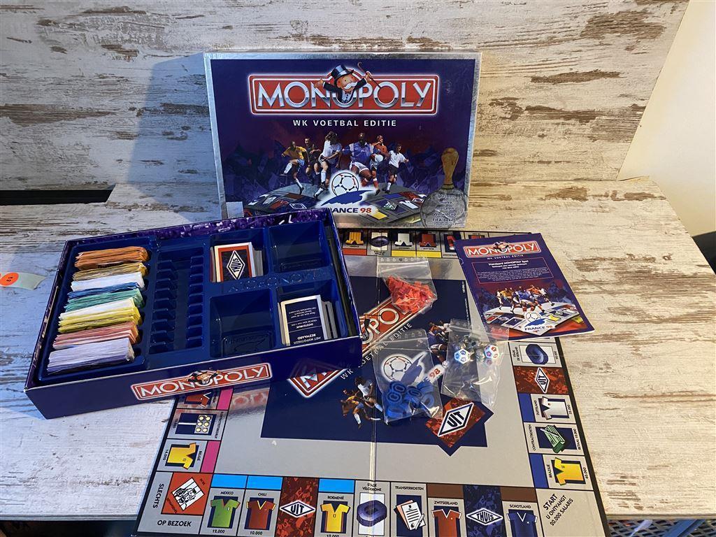 Monopoly WK 1998 voetbal editie [s89], Verzenden, Zo goed als nieuw