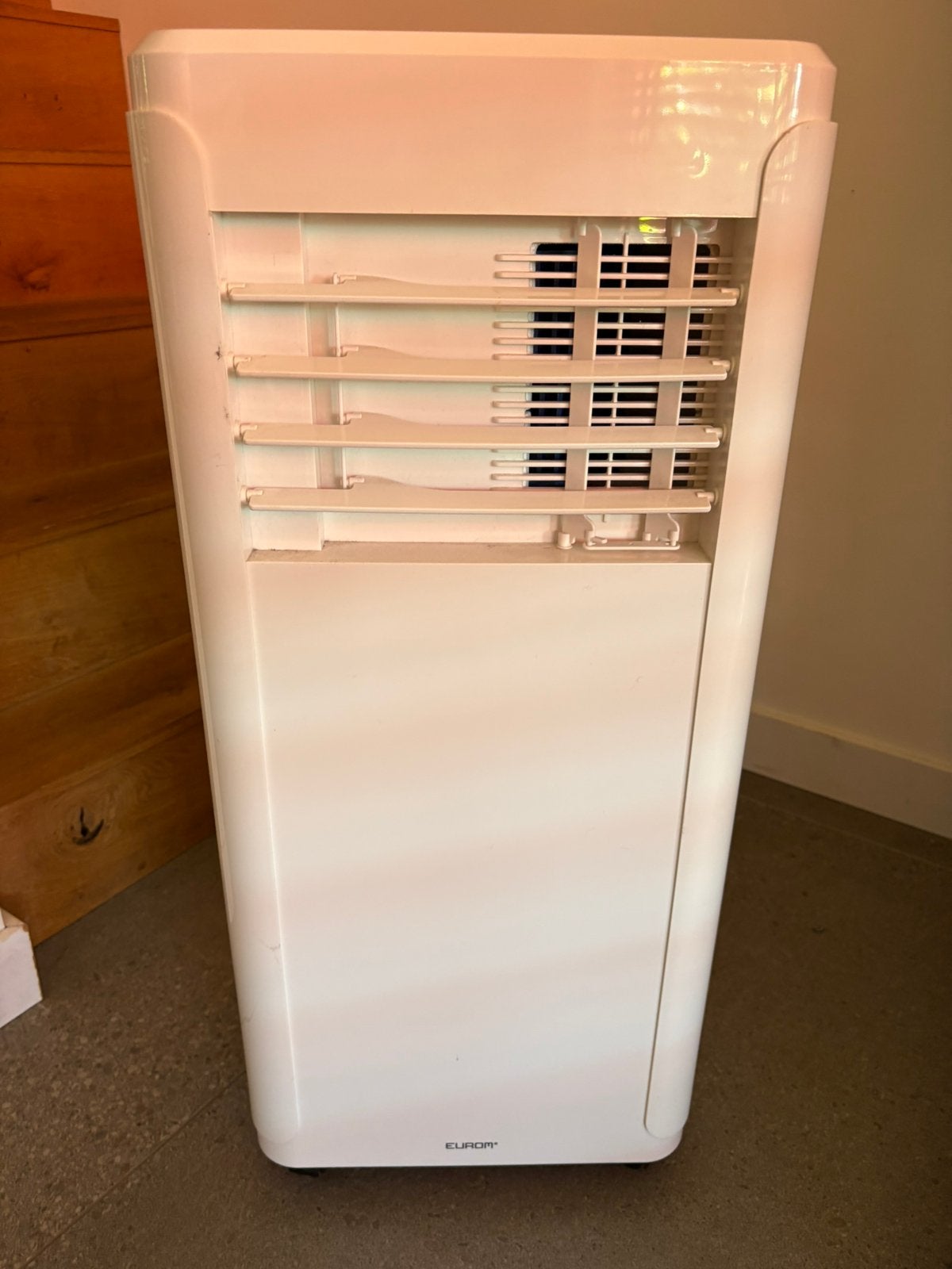 Mobiel airco, Witgoed en Apparatuur, Airco's, Zo goed als nieuw, Mobiele airco, Minder dan 60 m³, 3 snelheden of meer, Timer, Ophalen