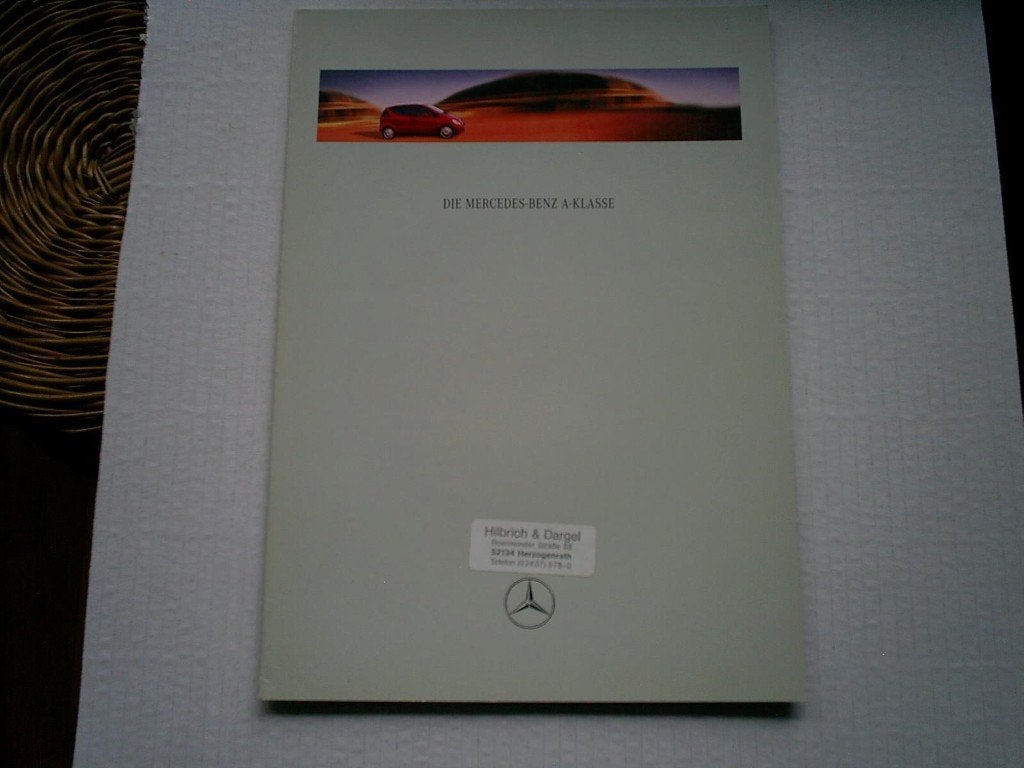 Die Mercedes Benz A Klasse 8 / 1997 52 pag. Duits, Boeken, Verzenden, Zo goed als nieuw, Mercedes