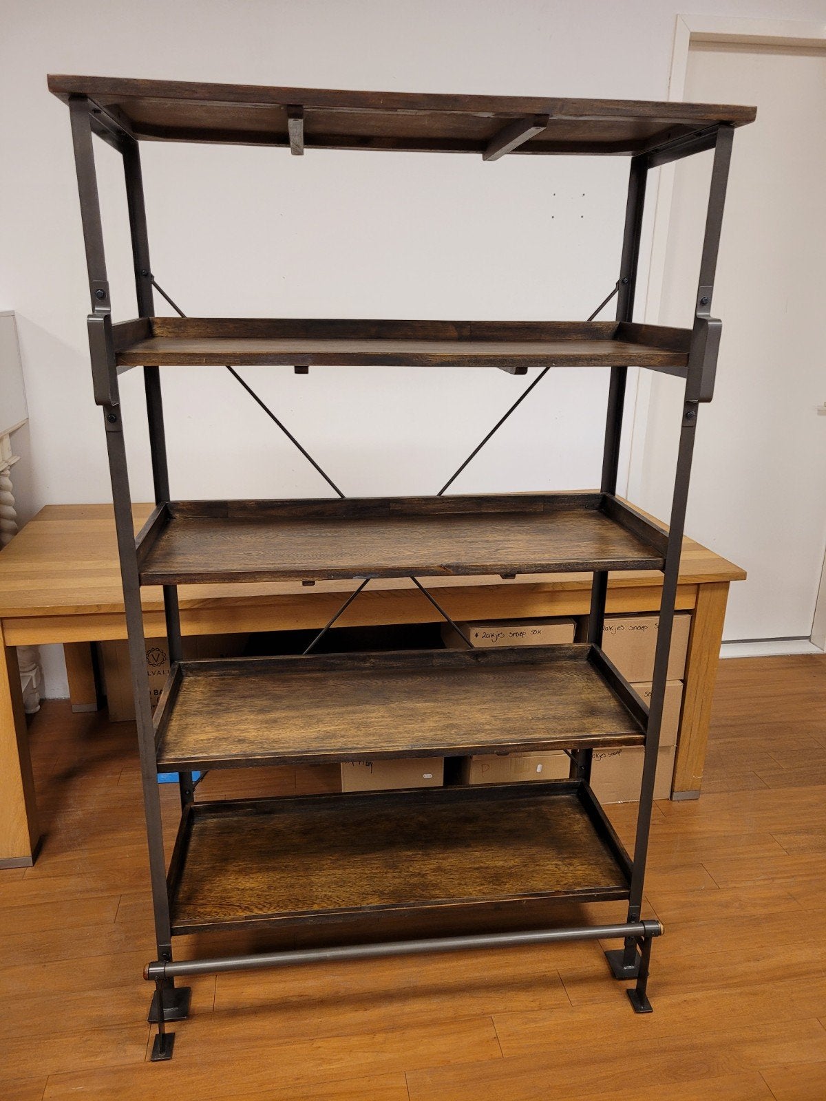 2 open boekenkasten bibliotheek kasten, Huis en Inrichting, Kasten | Boekenkasten, Ophalen, 25 tot 50 cm, 100 tot 150 cm