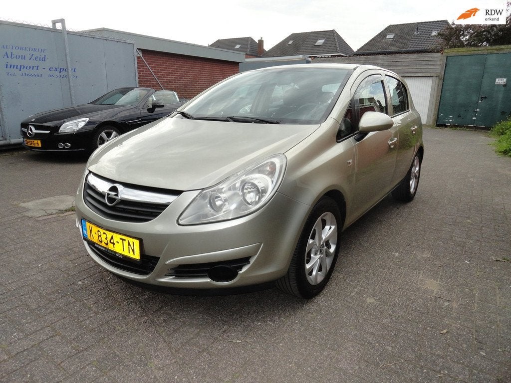 Opel Corsa 1.2-16V Essentia (KM 157202 AIRCO), Auto's, Voorwielaandrijving, Gebruikt, 4 cilinders, 1229 cc