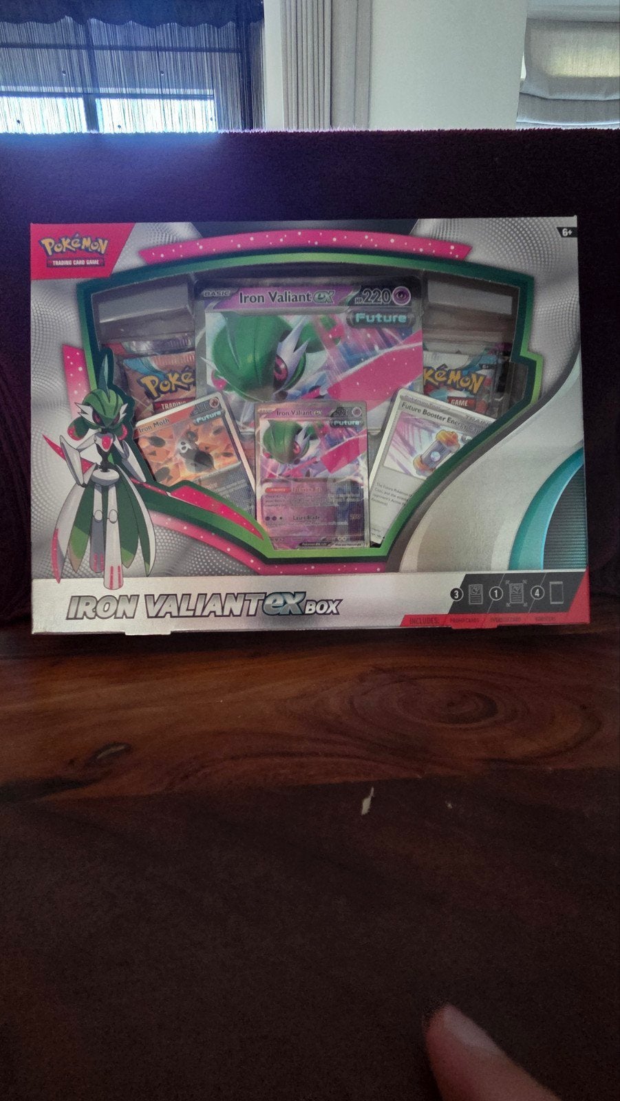 Iron Valiant ex Box Pokémon Kaarten, Ophalen of Verzenden