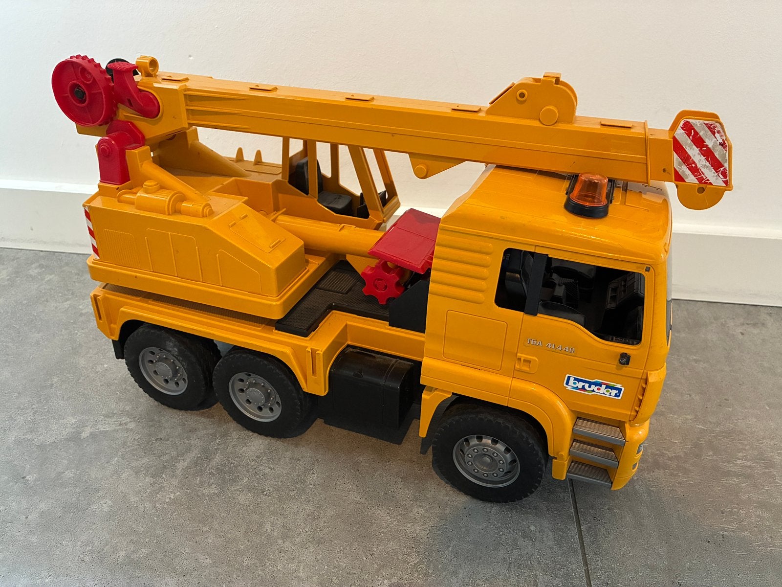 Bruder kraanwagen vrachtwagen speelgoedauto, Kinderen en Baby's, Speelgoed | Speelgoedvoertuigen, Ophalen of Verzenden, Gebruikt