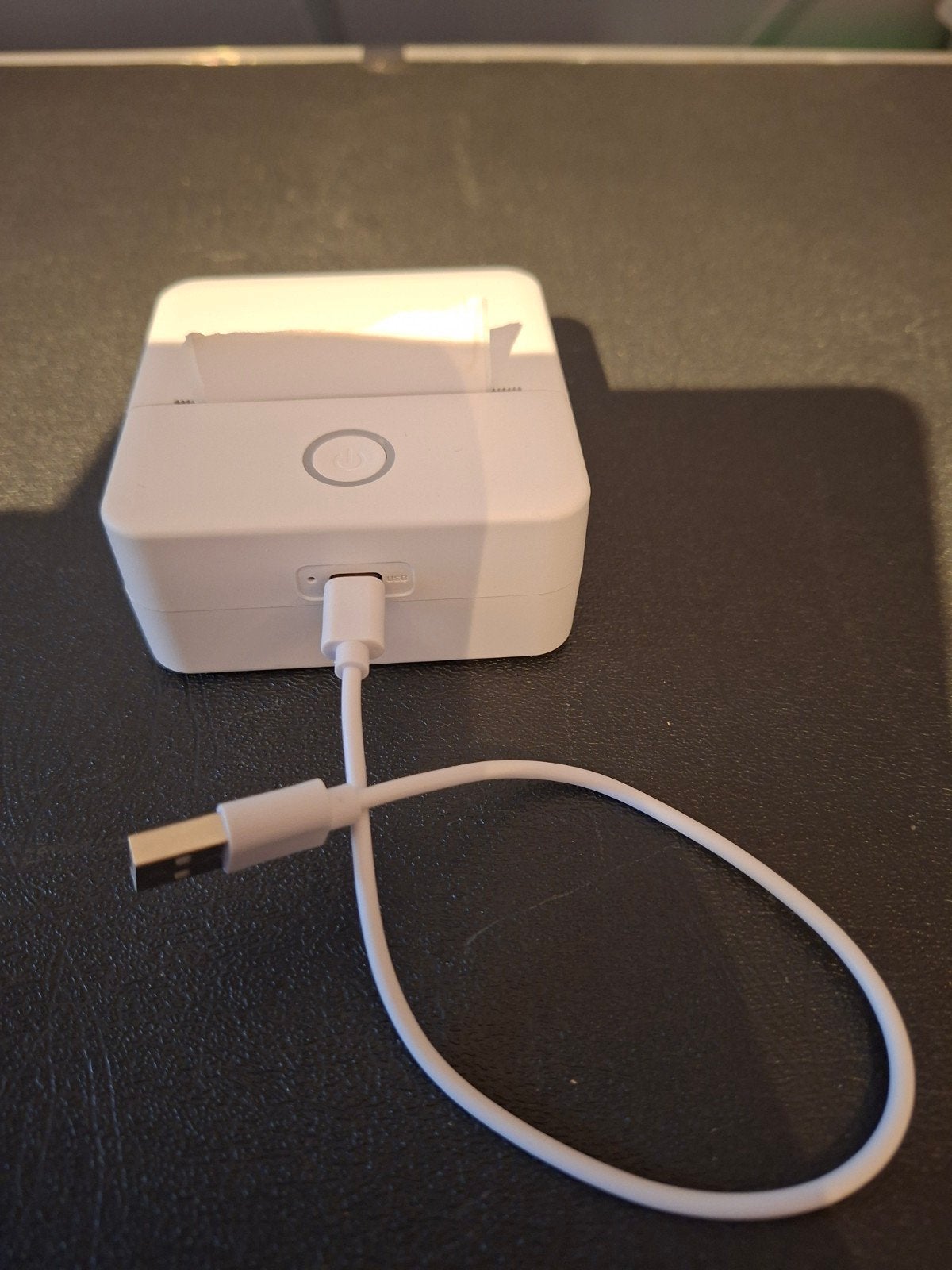 Mini printer X6 - Draagbare thermische printer, Computers en Software, Pocketprinters, Ophalen of Verzenden, Zo goed als nieuw