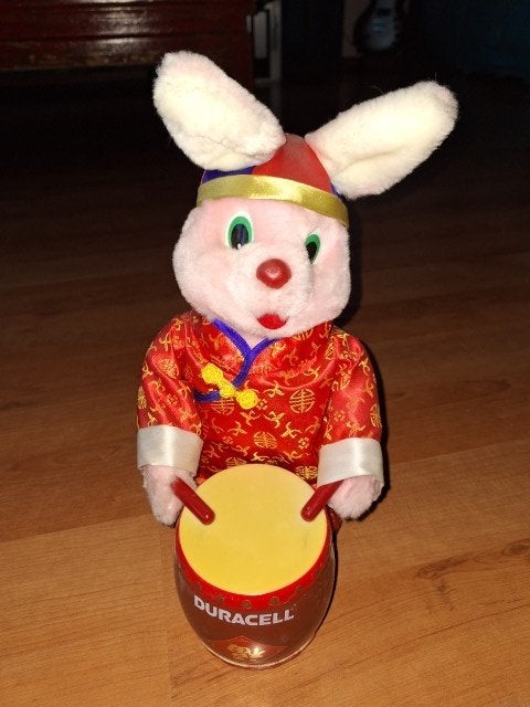 Duracell Chinese New Year Bunny - Chinees Nieuwjaarskonijn, Ophalen of Verzenden, Zo goed als nieuw
