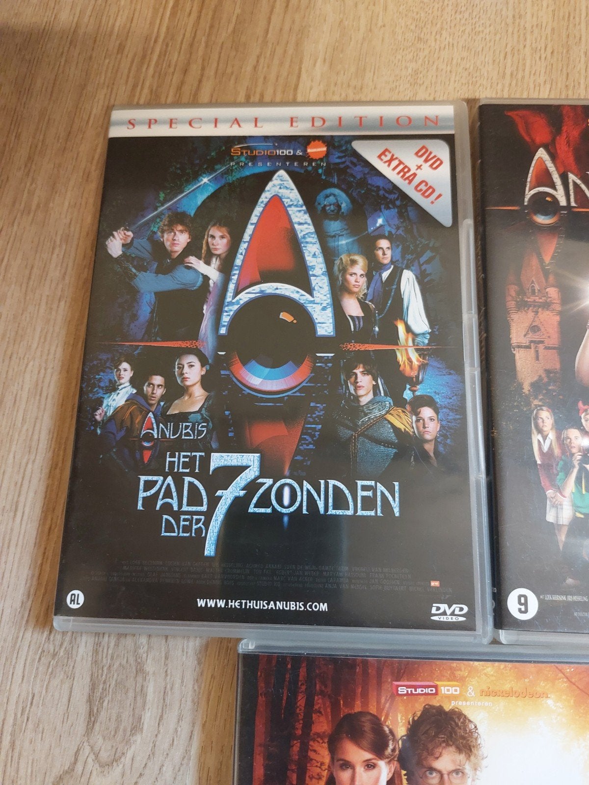 3 Het huis anubis films dvd, Alle leeftijden, Ophalen of Verzenden, Gebruikt