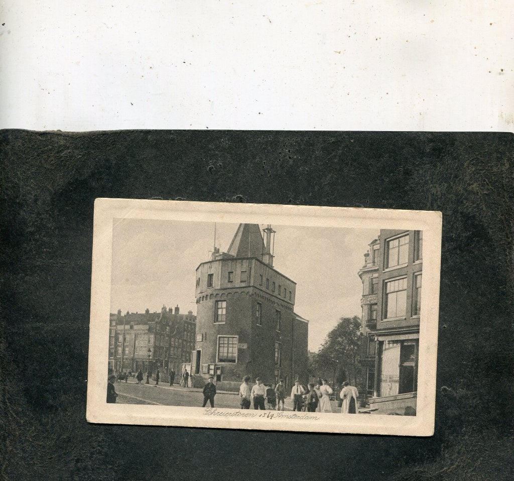 Ansicht Amsterdam - Schreierstoren, Verzenden, 1920 tot 1940, Gelopen, Noord-Holland