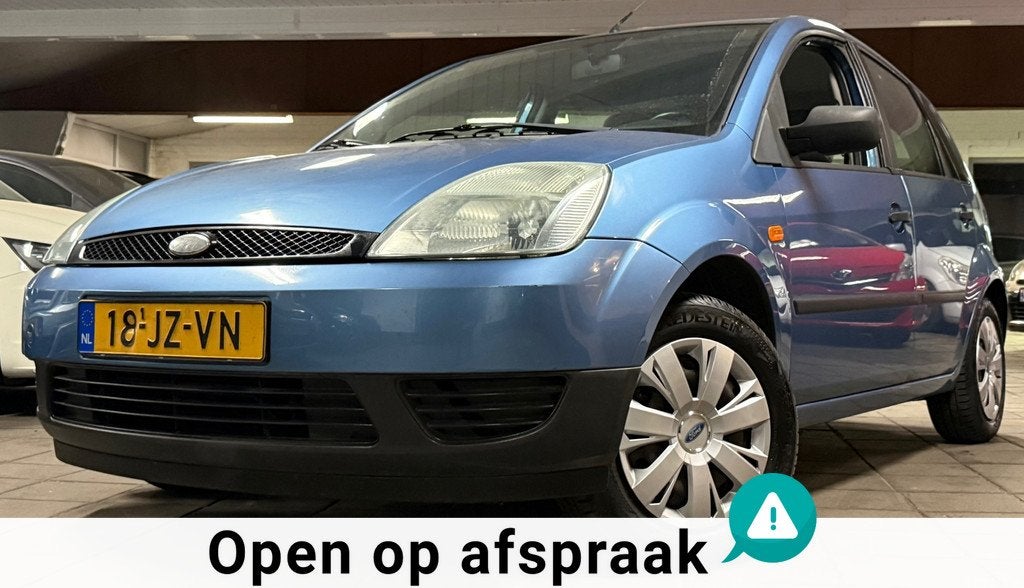 Ford Fiesta 1.3 Ambiente|NAP|APK04-27|Nettestaat|Scherpeprij, 1299 cc, Stof, Gebruikt, Zwart