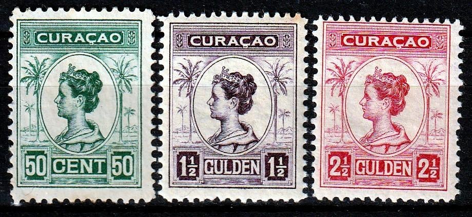 Curaçao NVPH 68/70, Ophalen of Verzenden, Postfris