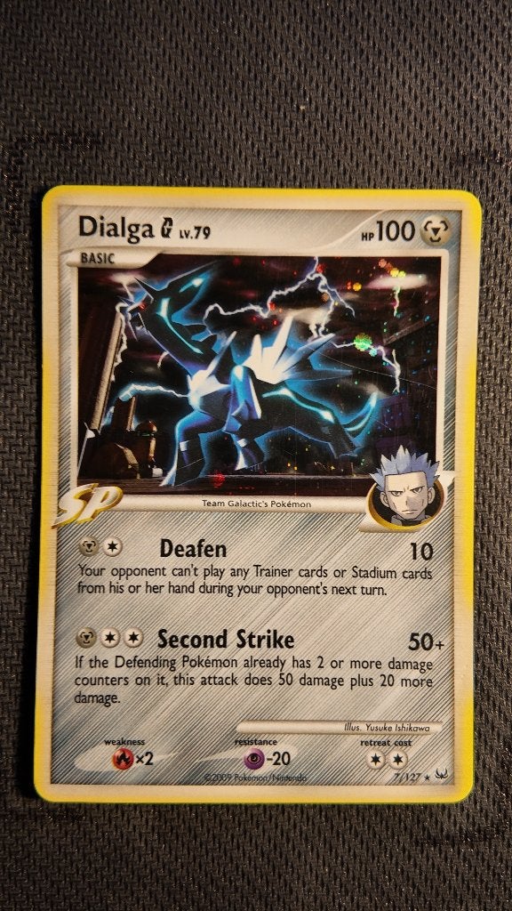 Dialga G 7 Platinum | Pokemon kaart, Ophalen, Zo goed als nieuw, Losse kaart, Foil