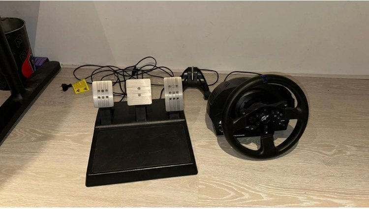 Thrustmaster 300RS GT-stuurwiel+pendalen voor PS3,PS4,PS5+pc, Ophalen of Verzenden, Zo goed als nieuw