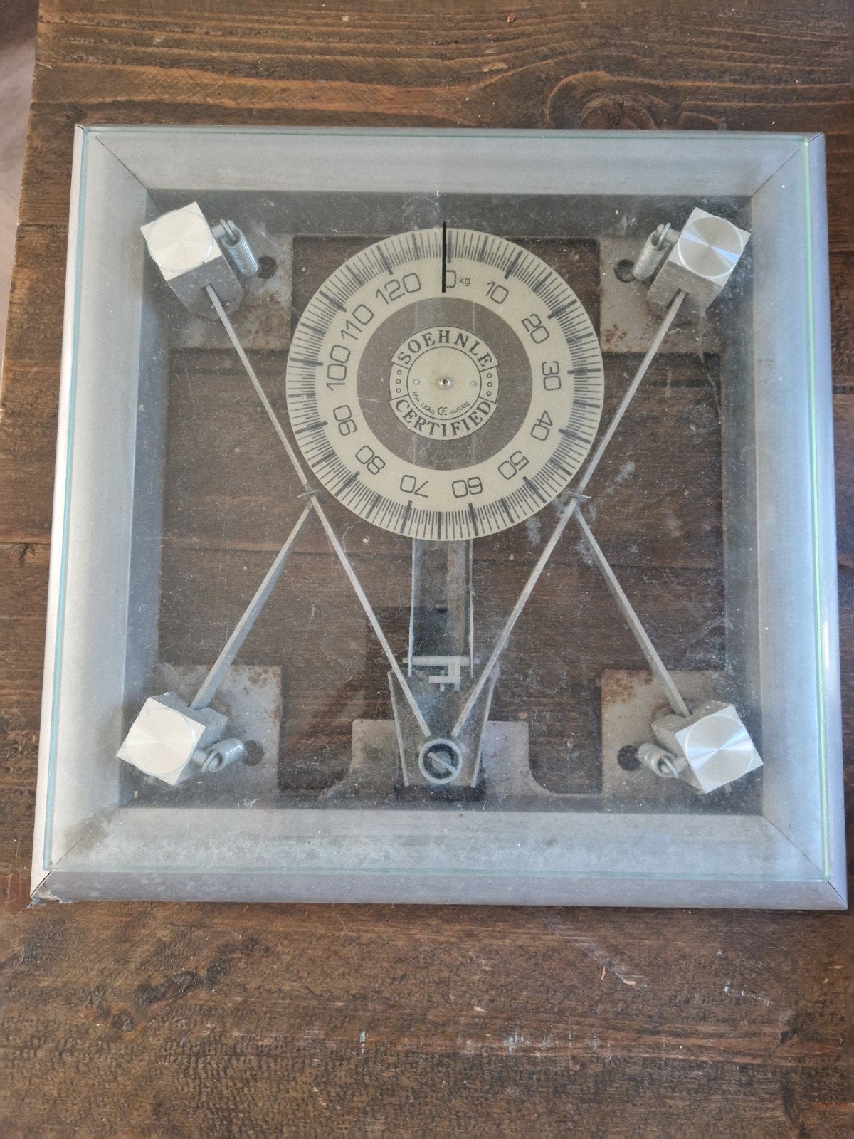 Vintage Soehnle Personenweegschaal - Analoog, Gebruikt, Analoog, 100 kg of meer, Ophalen of Verzenden