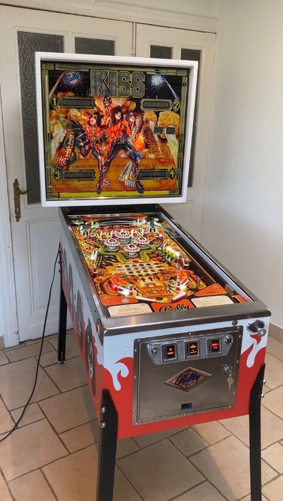 Flipperkast - KISS - Bally, Verzamelen, Automaten | Flipperkasten, Elektronisch, Bally, Ophalen of Verzenden, Zo goed als nieuw