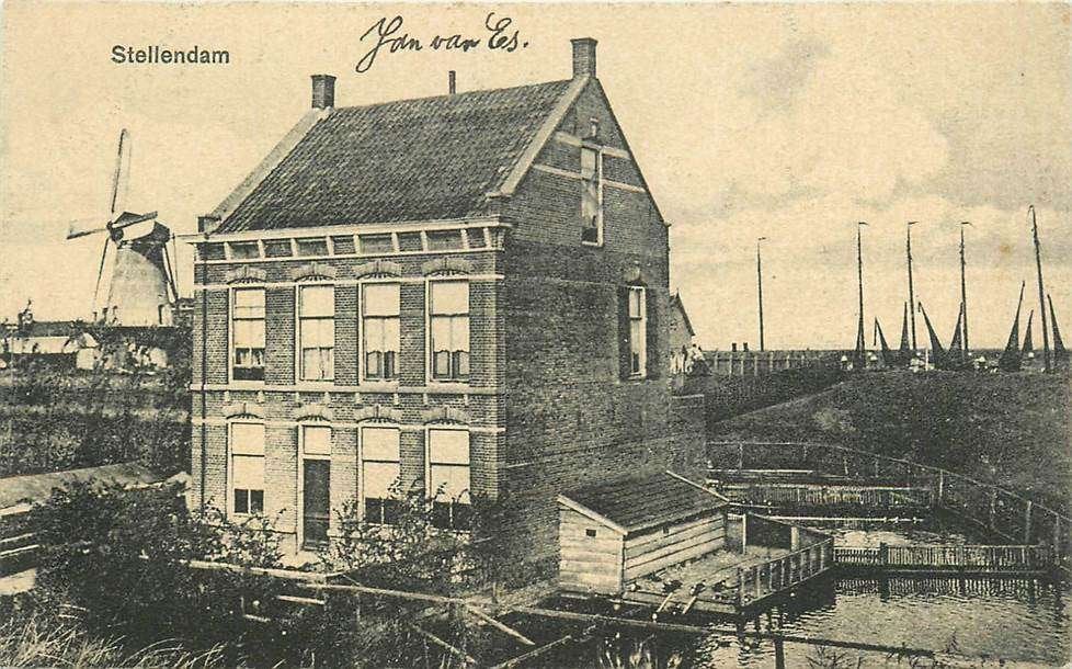 304-002-009 Stellendam, Verzenden, Voor 1920, Zuid-Holland
