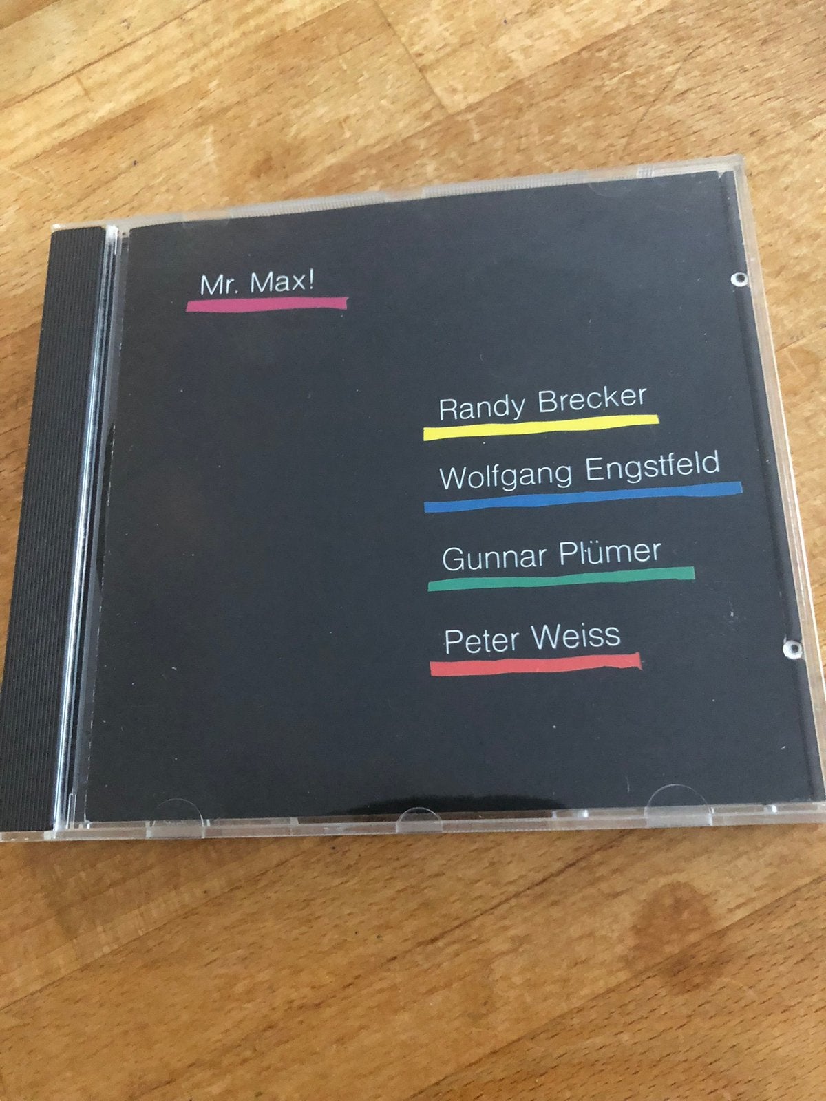 Randy Brecker, Wolfgang Engstfeld e.a. Mr Max, Ophalen of Verzenden, 1980 tot heden, Zo goed als nieuw, Jazz en Blues