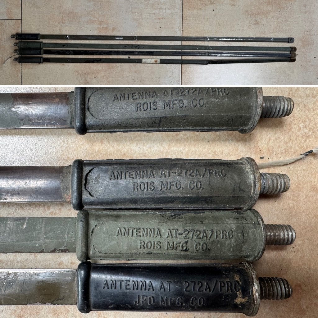 Bladantenne militair radio PRC, Verzenden, Landmacht, Nederland