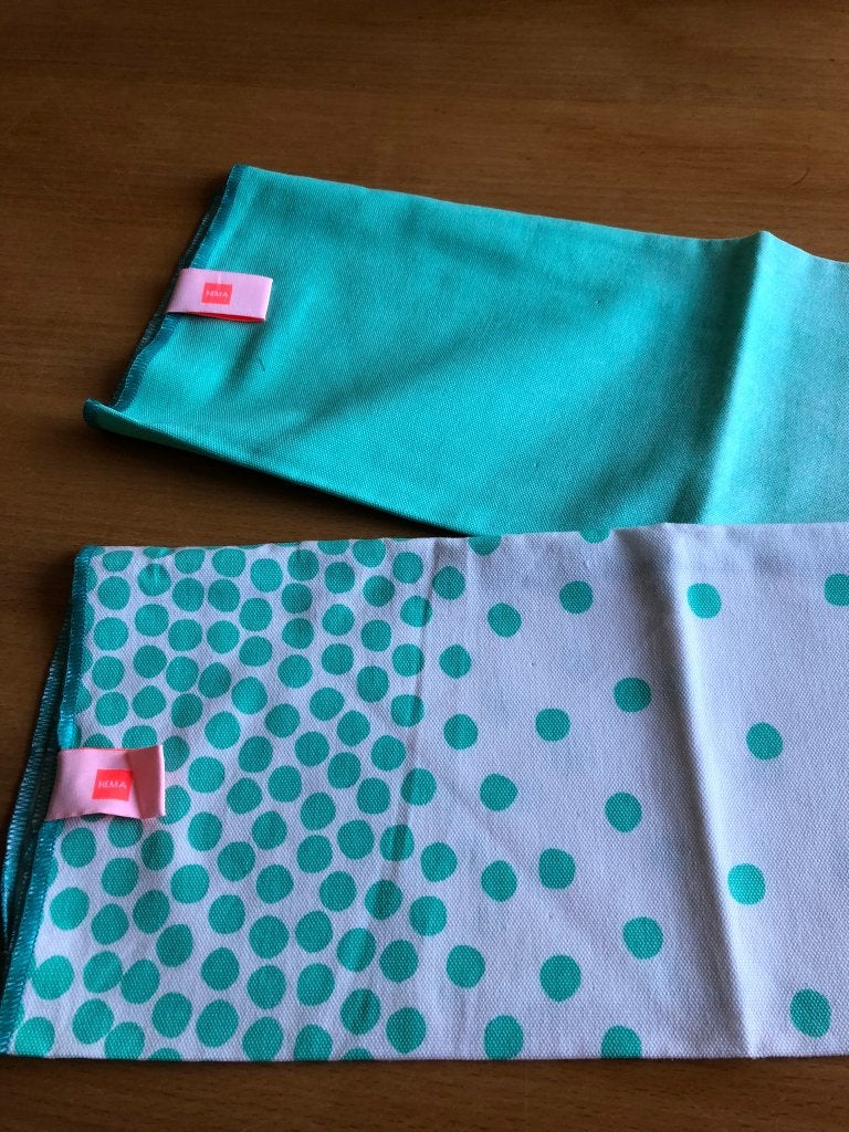 Te koop set theedoeken.(1).(nieuw)., Huis en Inrichting, Ophalen of Verzenden, Nieuw, Hema, Theedoek of Handdoek