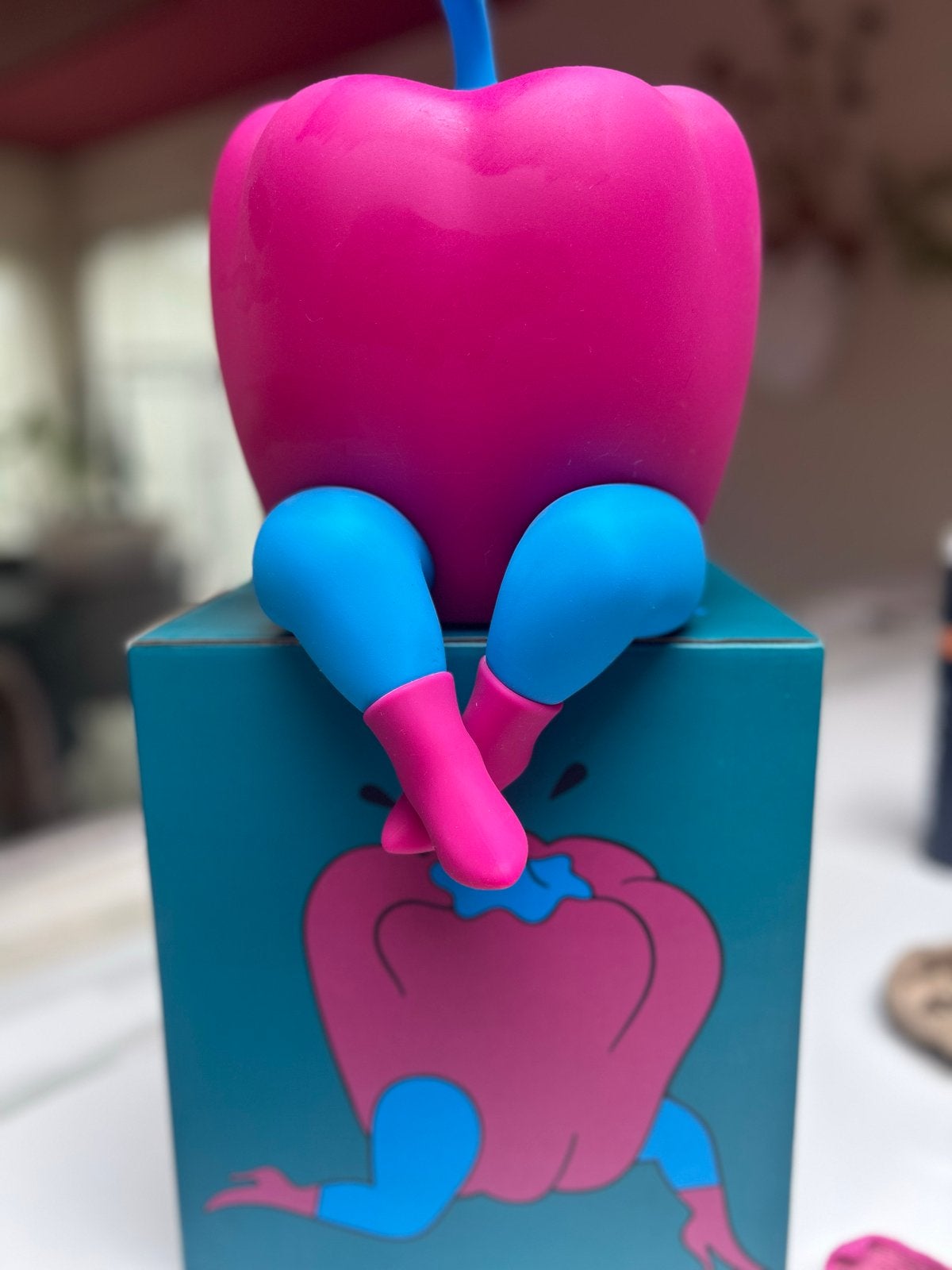 Parra lamp peper Bell panic - Kleine beschadigingen, Huis en Inrichting, Gebruikt, Meerkleurig, Kunststof, Ophalen of Verzenden