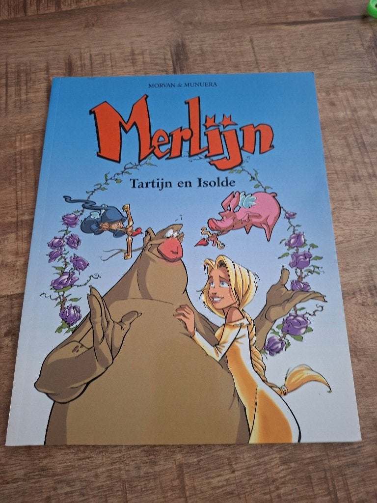 Merlijn 5: Tartijn en Isolde, Boeken, Eén stripboek, Ophalen of Verzenden, Zo goed als nieuw