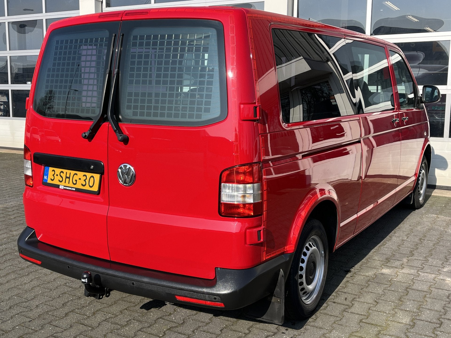 Volkswagen Transporter Kombi 2.0 TDI DSG Automaat 140 pk L2H, Euro 5, Stof, Gebruikt, Zwart