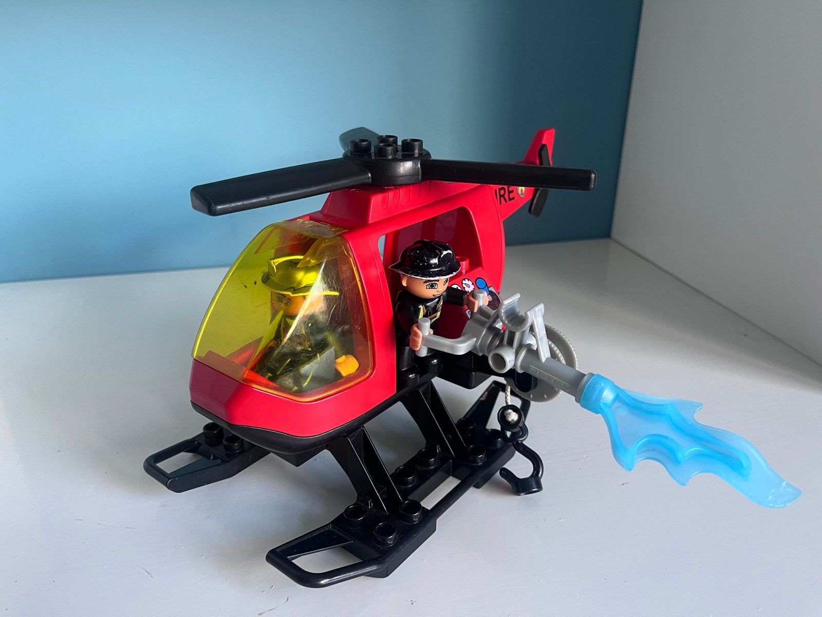 Lego Duplo Brandweer Helikopter, Ophalen of Verzenden, Gebruikt, Overige merken
