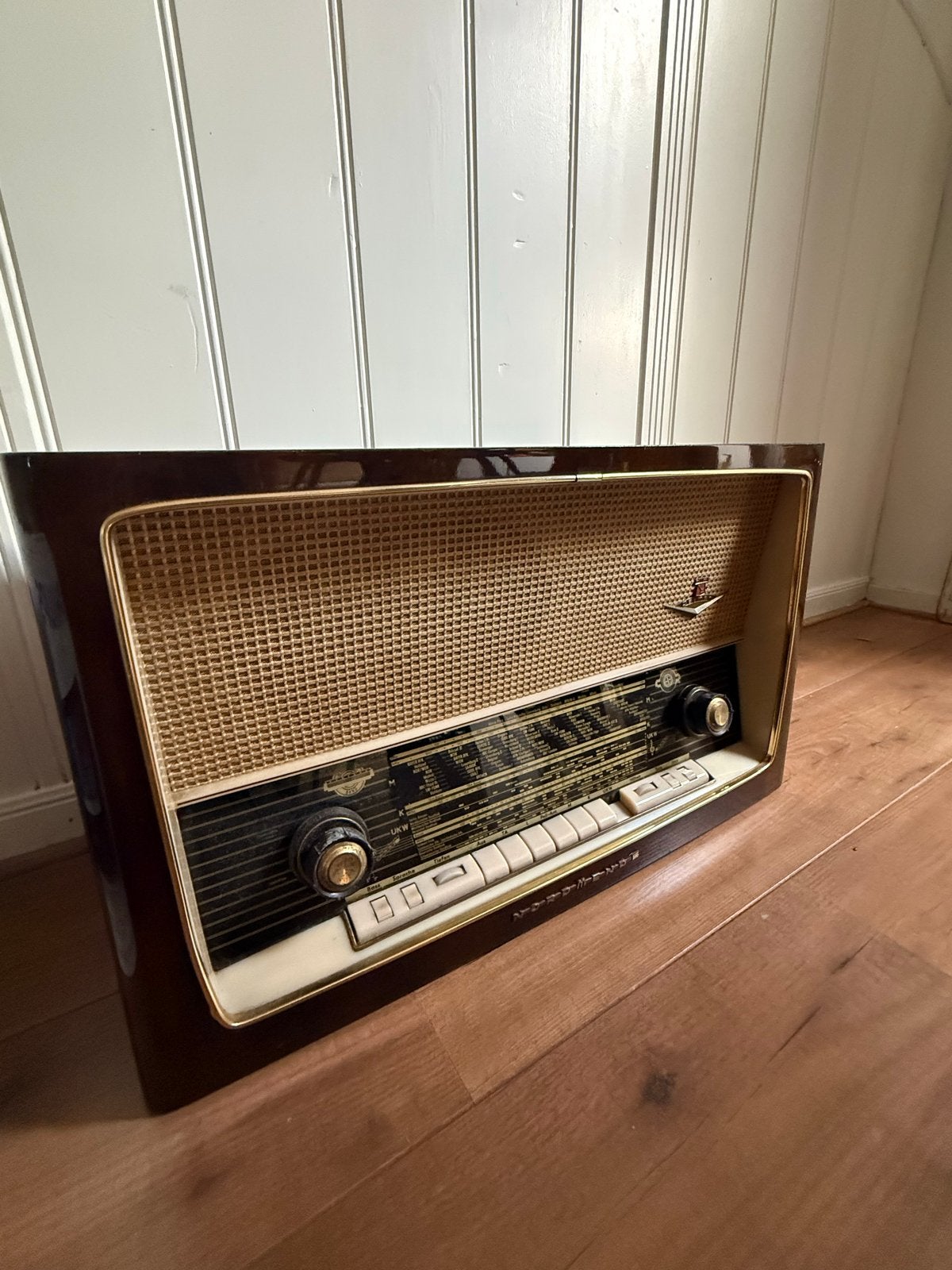 Vintage Nordmende Transistorradio - Klassiek Design, Audio, Tv en Foto, Radio's, Ophalen of Verzenden, Gebruikt, Transistorradio