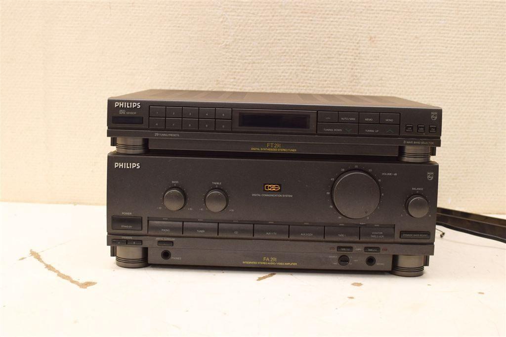 PhilipPa 291 integrated stereo system 46882, Audio, Tv en Foto, Stereo-sets, Ophalen of Verzenden, Gebruikt, Overige merken