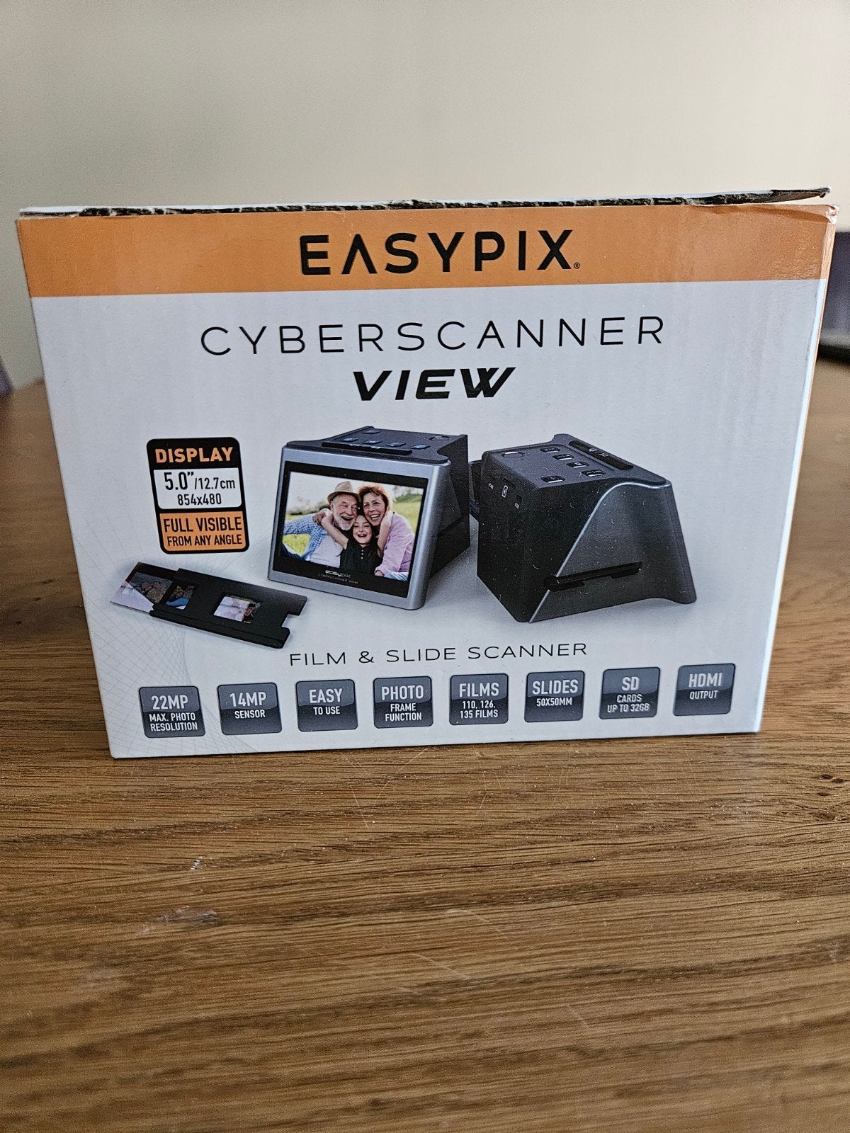 Easypix Dia Scanner, Computers en Software, Ophalen of Verzenden, Nieuw, Diascanner, Easypix