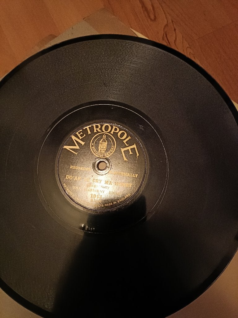 Schellak-en bakelieten platen 78 toeren vintage, Cd's en Dvd's, Gebruikt, Overige componisten, Overige formaten, Overige typen