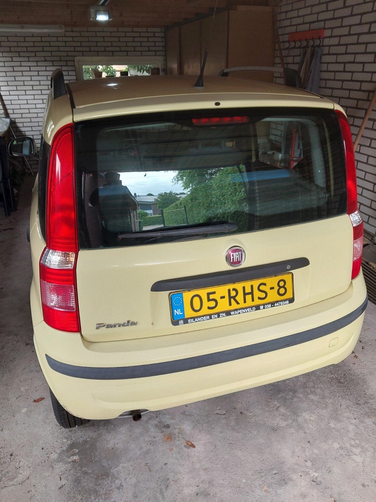Fiat Panda 1.2 2011 Geel, Auto's, 1242 cc, Bedrijf, Handgeschakeld, 69 pk