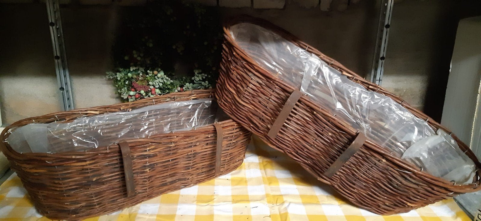 Wilgen plantenbakken, Tuin en Terras, Ophalen, Minder dan 30 cm