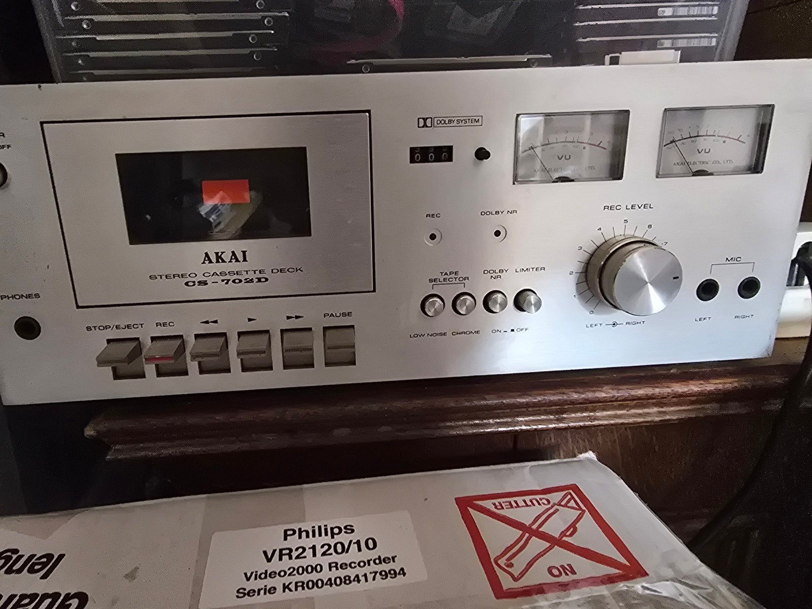 goedwerkende akai cassette deck, Ophalen of Verzenden, Akai
