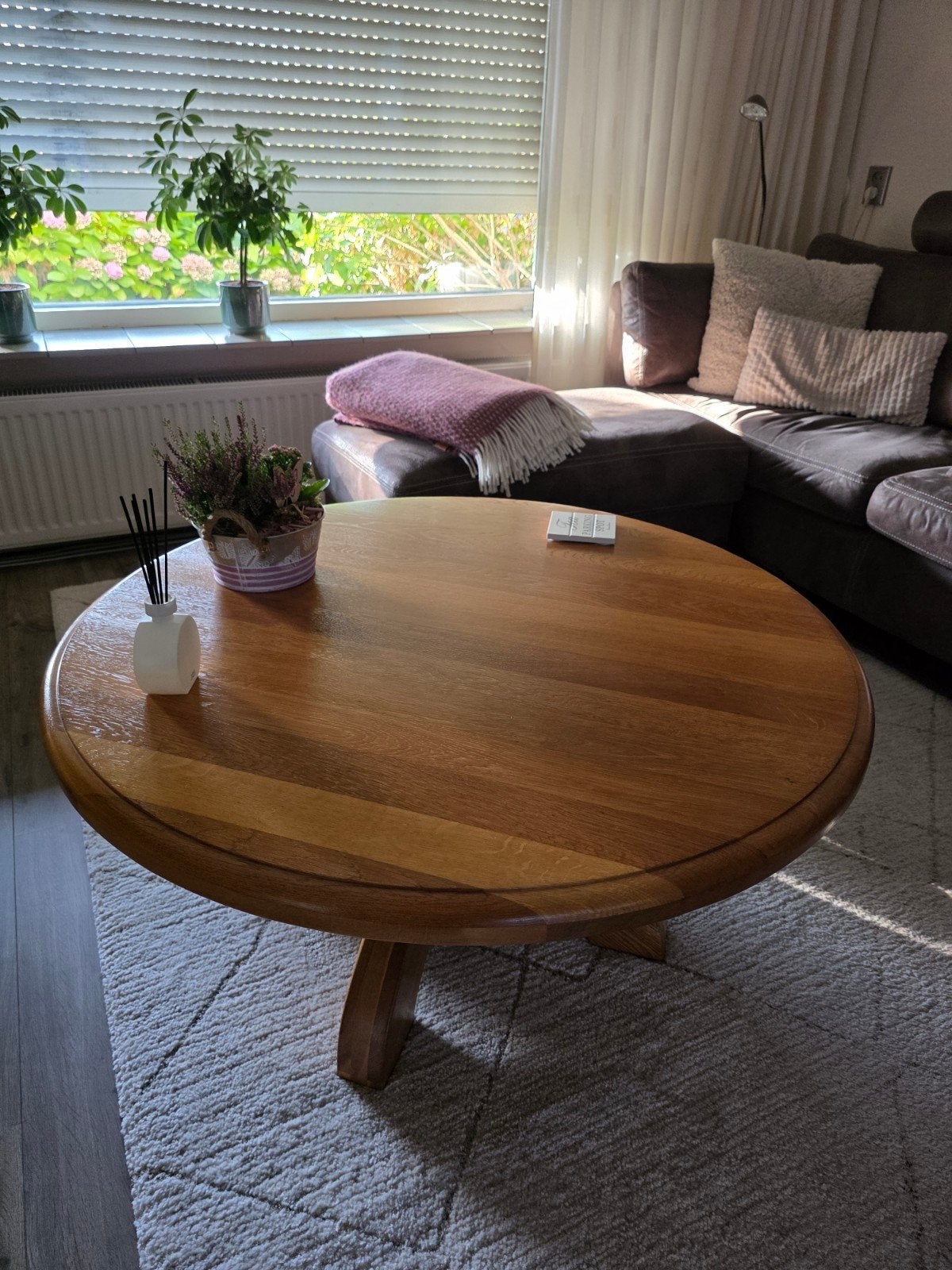 Blank eiken meubelset, Ophalen, Gebruikt, 150 tot 200 cm, Eikenhout