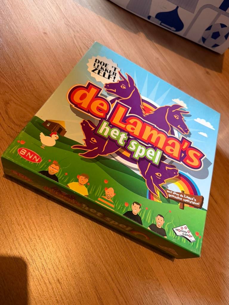 De Lama’s het spel, Ophalen, Zo goed als nieuw