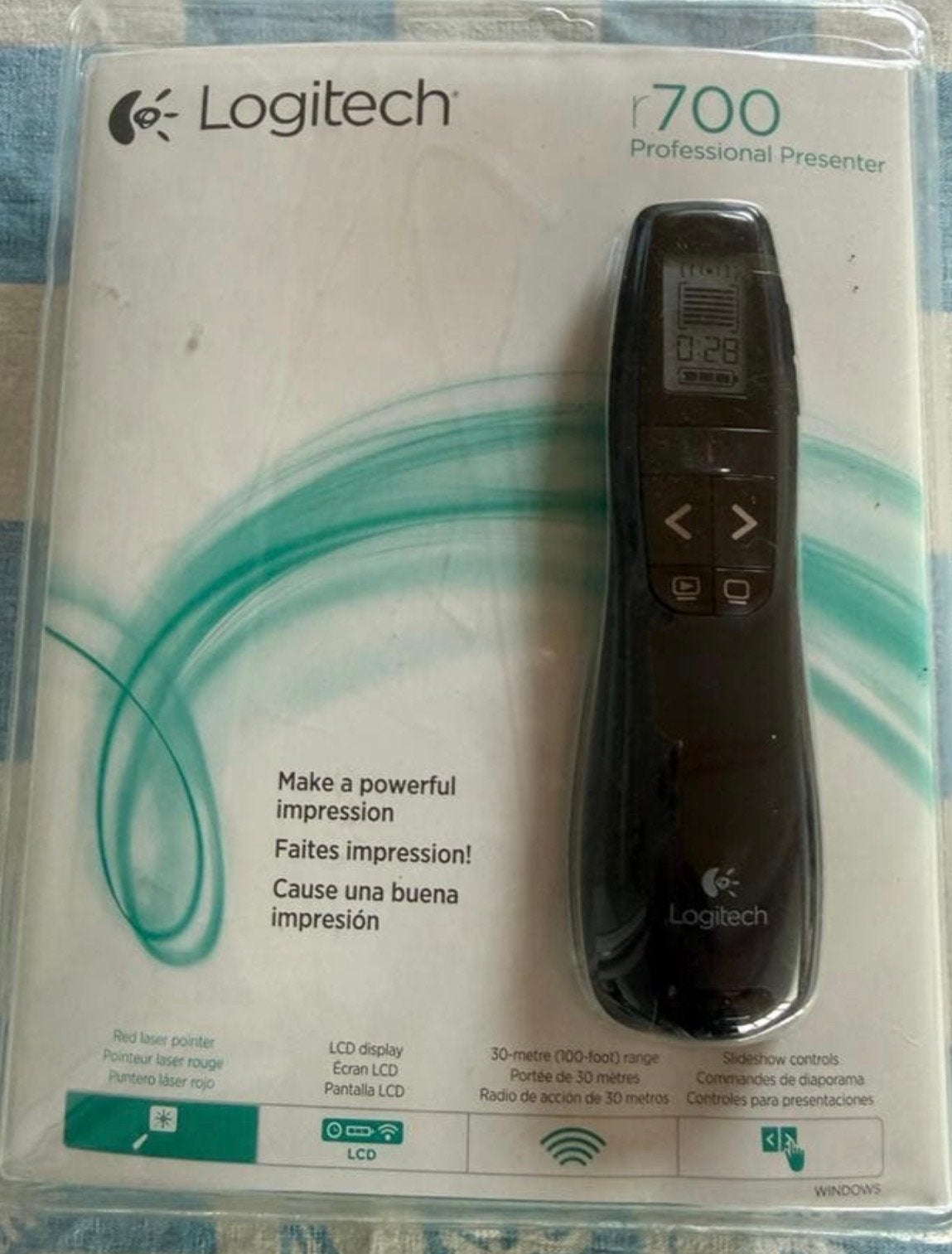 Nieuwe Logitech R700 Professional Presenter - Ongeopend, Computers en Software, Ophalen of Verzenden, Nieuw, MacOS