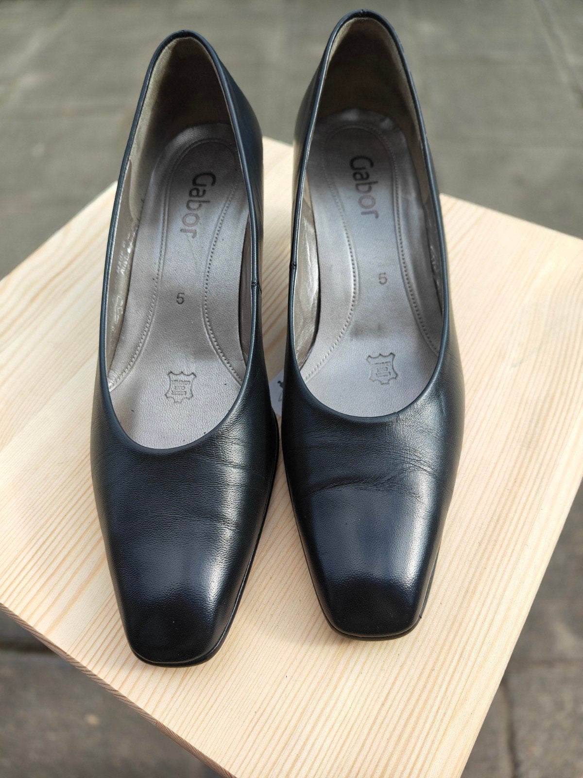 Gabor Zwarte Pumps Maat 38 (UK 5), Pumps, Zwart, Gabor, Ophalen of Verzenden